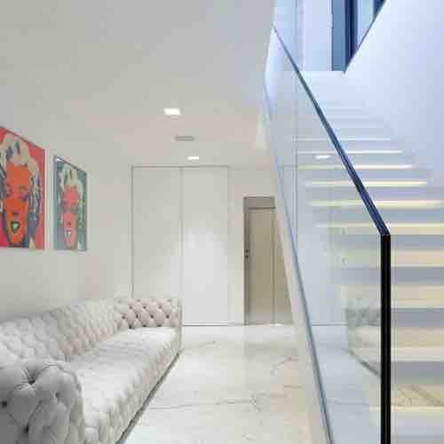 GARDE CORPS VERRE ESCALIER