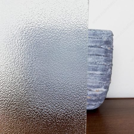 Verre texturé casablanc