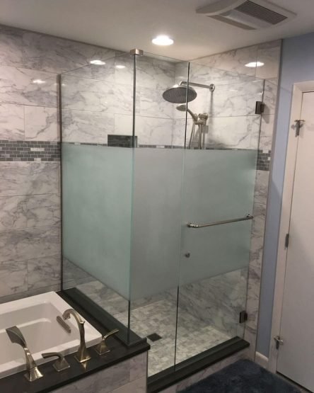 cabine de douche en verre trempe casablanca