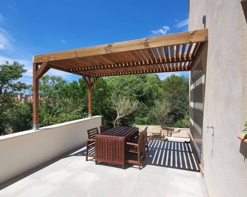 PERGOLA EN BOIS 13 pergola en bois casablanca